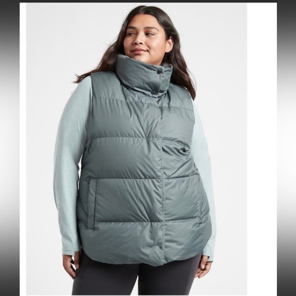 Athleta Downtown Vest in Metropolis Gray 3X
